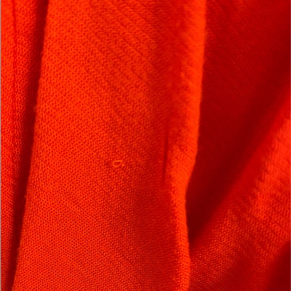 GAP BLOOD ORANGE Circle SKIRT SIZE SMALL - Picture 4 of 5